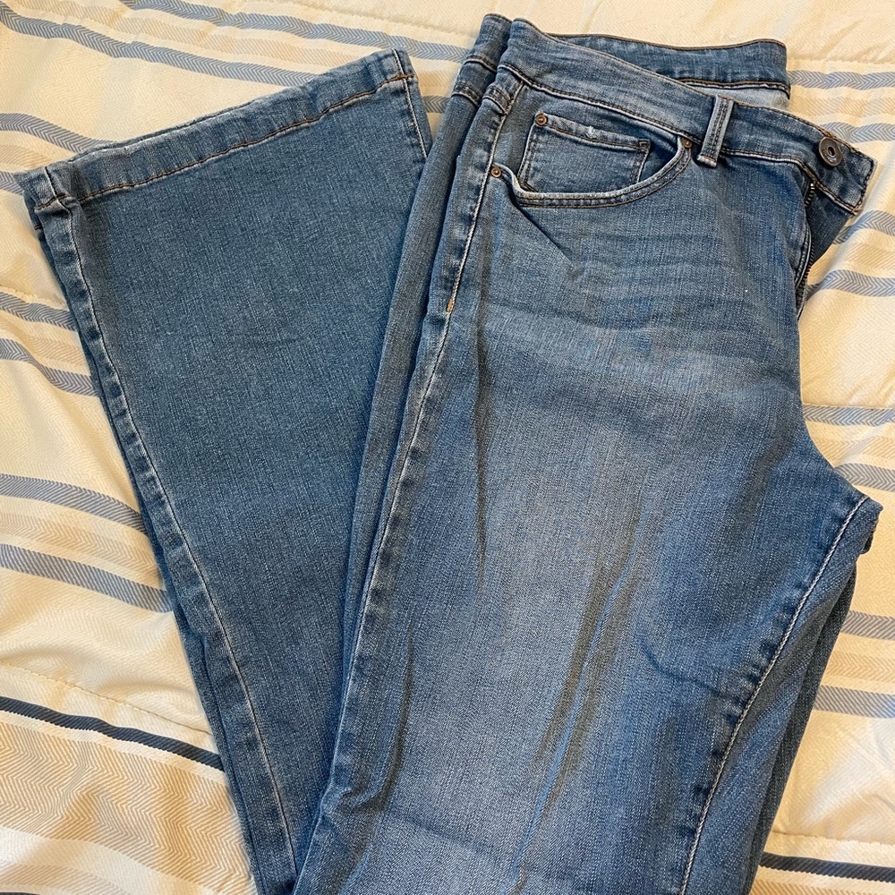 INC women’s boot cut flare jeans.  Size 12.